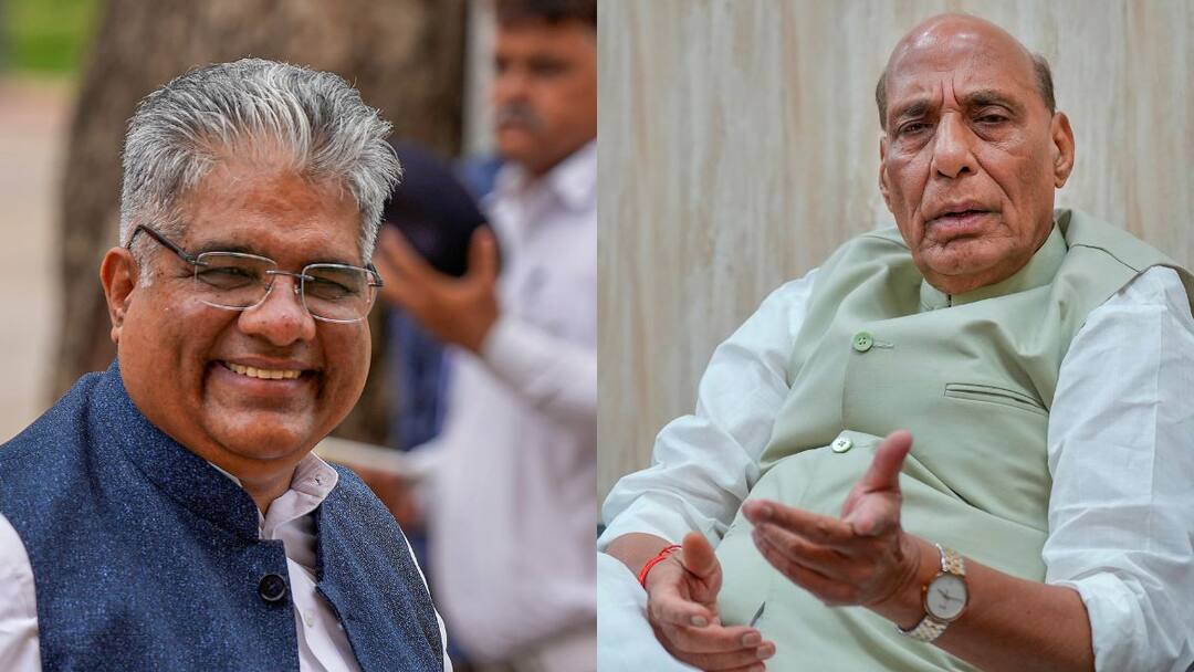 CM Of Odisha: राजनाथ सिंह और भूपेंद्र यादव को मिली बड़ी जिम्मेदारी, तय करेंगे ओडिशा के नए सीएम का नाम Rajnath Singh Bhupendra Yadav will appoint next CM of Odisha CM Of Odisha: राजनाथ सिंह और भूपेंद्र यादव को मिली बड़ी जिम्मेदारी, तय करेंगे ओडिशा के नए सीएम का नाम