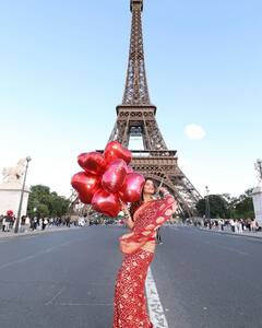 Arti Singh Honeymoons In Paris With Husband Dipak Chauhan; Check Out Pics