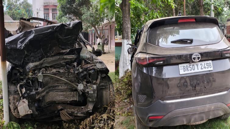 सुपौल में हाइवा में कार ने मारी टक्कर, 2 युवकों की मौत, दो की हालत गंभीर