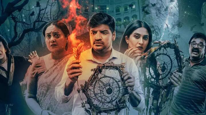 அறிமுக இயக்குநர் செல்வின் ராஜ் இயக்கத்தில் நடிகர் சதிஷ் நடித்து வரும் திரைப்படம் 'கன்ஜூரிங் கண்ணப்பன் பார்ட் 2' இப்படத்தின் படப்பிடிப்பு தற்போது நடைபெற்று வருகிறது.