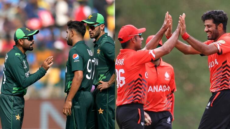 pak vs can toss update t20 world cup 2024 pakistan choses to bowl first against candada know both teams playing xi PAK vs CAN: पाकिस्तान ने टॉस जीतकर चुनी गेंदबाजी, इफ्तिखार अहमद की हुई छुट्टी; जानें दोनों टीमों की प्लेइंग XI