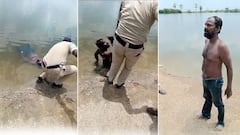 Drunked Man Floating in Pond| Hanumakonda | హనుమకొండ పట్టణం కోవెలకుంటలో మందుబాబు ఏం చేశారో చూడండి..!