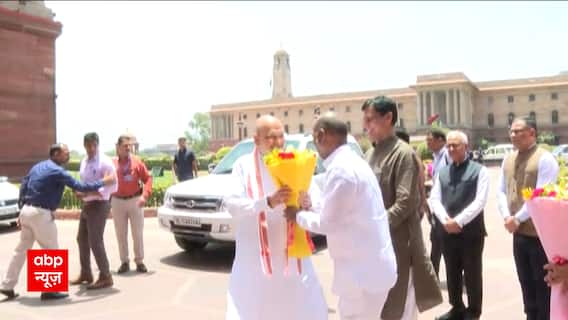 Modi 3.0: Home Minister Amit Shah Reaches Office To Commence His Work | ABP News