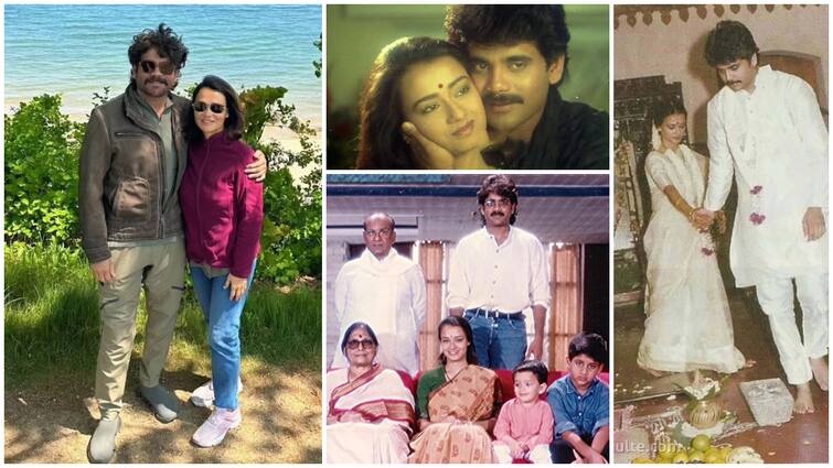 Nagarjuna and Amala marriage anniversary special here are some insights about their love story Nagarjuna - Amala: నాగార్జున, అమల మ్యారేజ్ యానివర్సరీ - అసలు వారి ప్రేమ ఎక్కడ, ఎలా మొదలయ్యిందో తెలుసా?