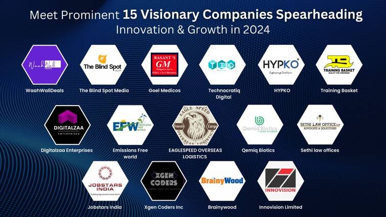 Meet Prominent 15 Visionary Companies Spearheading Innovation And Growth In 2024 Meet Prominent 15 Visionary Companies Spearheading Innovation And Growth In 2024