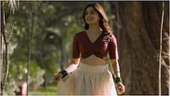 Amritha Aiyer: అమృతా... అరెరే, చున్నీ లేకుండా నువ్వలా లంగా వోణి కడితే కుర్రకారు ఏమైపోవాలి?