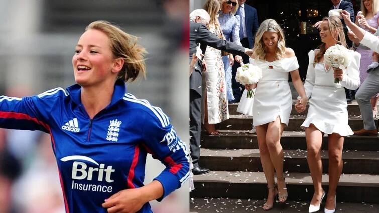 England Cricket Star Danni Wyatt Gets married To Partner Georgie Hodge - See Viral Post Danni Wyatt: காதலியை கரம்பிடித்தார் இங்கிலாந்து கிரிக்கெட் வீராங்கனை.. இணையத்தில் வைரலாகும் புகைப்படம்!