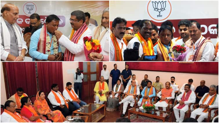 Celebrations In Odisha As Mohan Majhi Set To Develop into First BJP CM In State —IN PICS