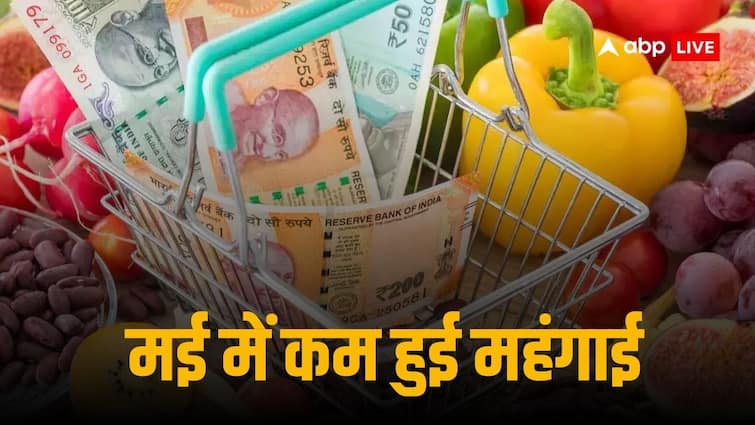 CPI Inflation Dips At 4.75 Percent in May 2024 Against 4.83 Percent In April 2024 Pulses Vegetables Inflation Still Hurts मई में खुदरा महंगाई दर घटकर आ गई 4.75 फीसदी पर, लेकिन साग-सब्जियों और दाल की महंगाई से राहत नहीं