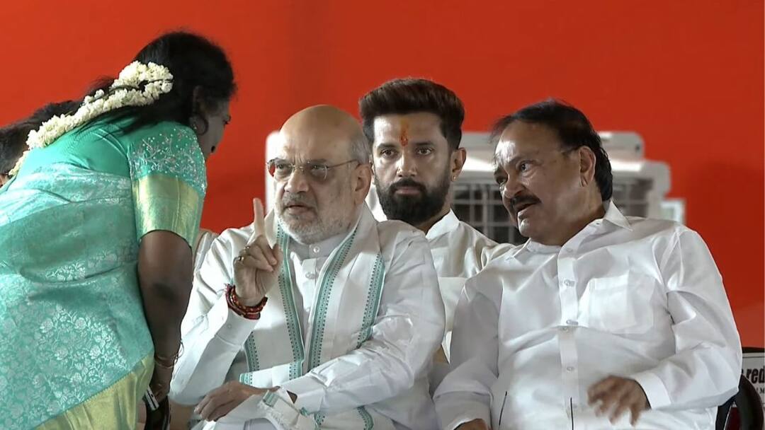 Video Amit Shah - Tamilisai : அண்ணாமலையை சீண்டிய தமிழிசை - மேடையிலேயே கண்டித்தாரா அமித்ஷா? வீடியோ வைரல்