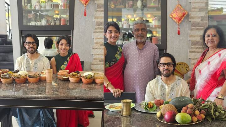 প্রত্যেক বছরের মতো জামাইষষ্ঠীর মহা সমারোহে আয়োজন দেবলীনার বাড়িতে। শ্বশুর-শাশুড়ির আদরে গৌরব চট্টোপাধ্যায়ের জামাইষষ্ঠী জমজমাট।