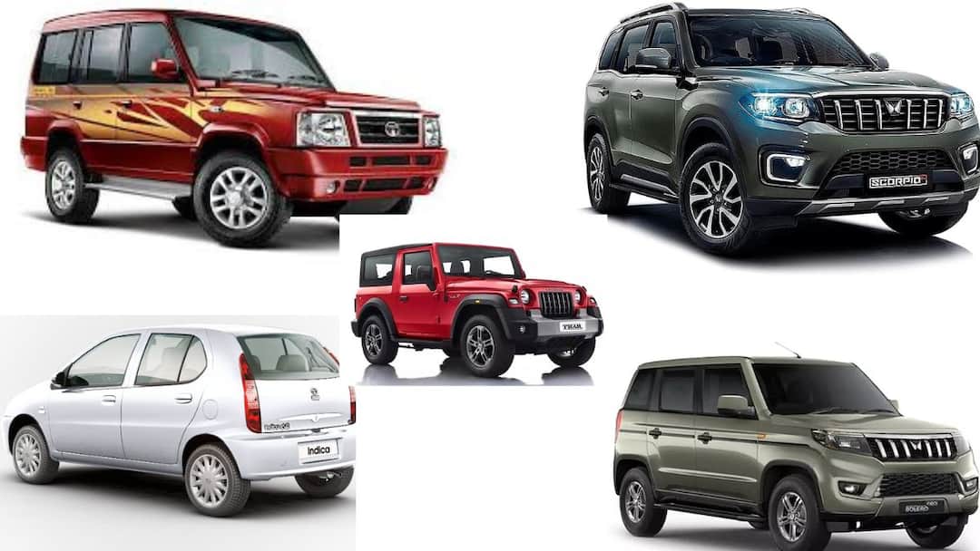 Legendary Cars: டாடா & மஹிந்திராவின் ஆல் டைம் சூப்பர் ஹிட் லெஜண்டரி  கார்கள் - டாப் 7 லிஸ்ட் இதோ..!