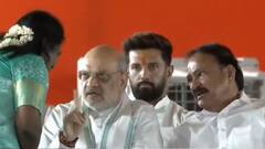Dramatic Video Of Amit Shah Talking To Tamilisai During Chandrababu Naidu's Swearing-In Goes Viral