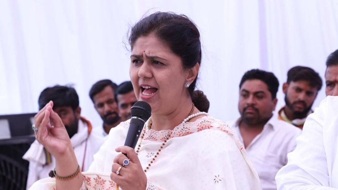 Pankaja Munde on Maratha OBC मराठा -ओबीसी प्रश्न सामोपचाराने सोडवायचाय, विधान परिषदेतील विजयानंतर पंकजा मुंडे म्हणाल्या..