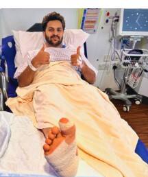 ਇਸ ਖਿਡਾਰੀ 'ਤੇ ਟੁੱਟਿਆ ਦੁੱਖਾਂ ਦਾ ਪਹਾੜ, ਗੰਭੀਰ ਸੱਟ ਲੱਗਣ ਤੋਂ ਬਾਅਦ ਖਤਰੇ 'ਚ ਕ੍ਰਿਕਟ ਕਰੀਅਰ