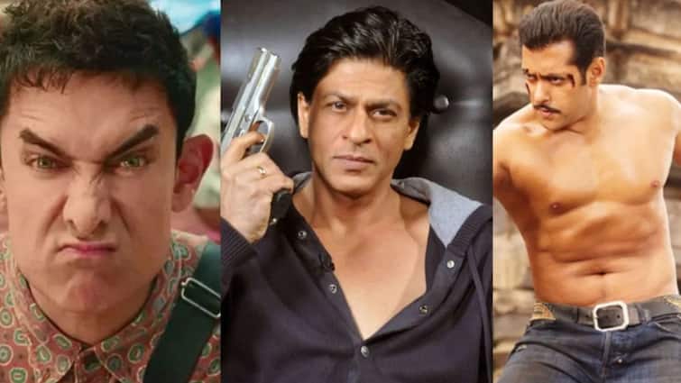 Shah Rukh Khan Salman Khan Aamir Khan These Upcoming Films Will Create a Box Office Collection Know Bollywood Entertainment Latest Update Marathi News Box Office Movies : शाहरुख, सलमान आणि आमिर खानचे 'हे' चार चित्रपट बॉक्स ऑफिसवर पाडणार पैशांचा पाऊस; तिन्ही खान धमाका करण्यास सज्ज!