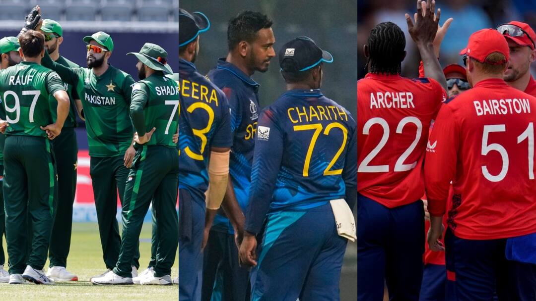 T20 World Cup Super 8 Qualification Pakistan Team Eliminated Scenario England New Zealand Sri Lanka T20 World Cup Super 8 Scenario: पाकिस्तान को चाहिए भारत का सहारा, श्रीलंका-इंग्लैंड का बाहर होना तय? समझें पूरा गणित 