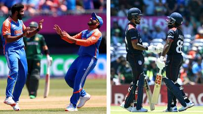 T20 World Cup 2024 IND Vs USA india up against america at New York IND Vs USA, T20 Worldcup: ஹாட்ரிக் வெற்றி பெறுமா இந்திய அணி? ஷாக் கொடுக்குமா அமெரிக்கா? - இன்று பலப்பரீட்சை