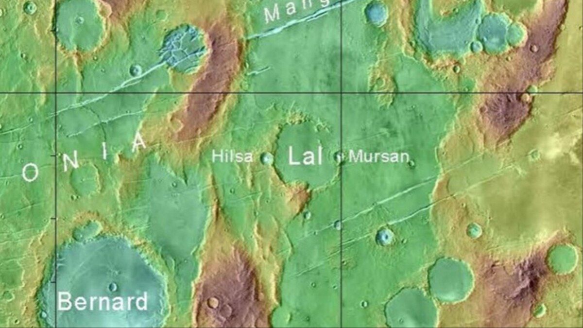 Mursan & Hilsa: Craters On Mars Named After Towns In UP And Bihar
