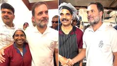 Rahul Gandhi Makes Stop At Restaurant On Way To Wayanad, Interacts With Chefs, Staff — Watch