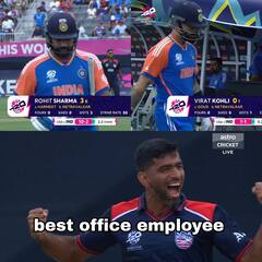 Saurabh Netravalkar : मुंबईकर सौरभ नेत्रावळकरकडून रोहित अन् विराटचा करेक्ट कार्यक्रम,सोशल मीडियावर मीम्सची लाट