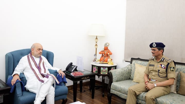 Also, ITBP Director General Rahul Rasgotra met Union Home Minister Amit Shah and congratulated him for his second term.