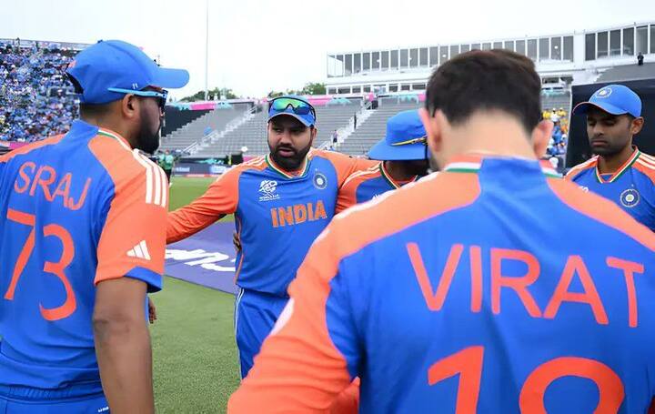 अमेरिकेने भारतापुढे (USA vs IND) विजयासाठी 111 धावांचं आव्हान ठेवलं होतं. भारताने सूर्यकुमार यादवच्या अर्धशतकाच्या जोरावर 7 विकेटनं विजय मिळवला. (Image Credit-ICC)