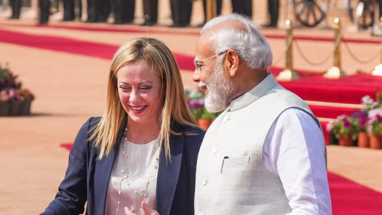 PM Modi In Italy Giorgia Meloni first foreign trip after Lok Sabha elections Modi To Be In Italy Today On First Foreign Trip After Poll Win, Bilateral Meeting With Meloni On Cards