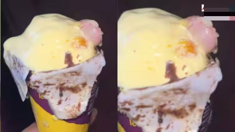 Caution before ordering ice cream online, cut finger from butterscotch cone  in Mumbai! Ice Cream: ઓનલાઇન આઇસક્રીમ ઓર્ડર કરતા પહેલા સાવધાન, મુંબઇમાં બટરસ્કોચમાંથી નીકળી કપાયેલી આંગળી!