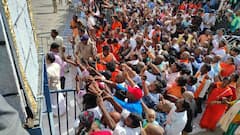 IN PICS: AP CM Chandrababu Naidu Worships At Tirupati Temple With Family Members