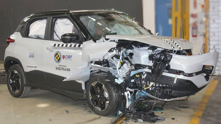 Tata Punch Nexon EVs Scored 5 Star Bharat NCAP Crash Test Rating Crash Test Rating: BNCAP பாதுகாப்பு சோதனையில் டாப் ரேட்டிங் - 5 ஸ்டார் பெற்று அசத்திய டாடா பஞ்ச் மின்சார கார்..!