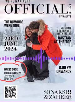 Sonakshi Sinha Wedding: सोनाक्षी सिन्हा की शादी में रेड ड्रेस पहनने पर है बैन, जानें क्या है ड्रेस कोड और थीम