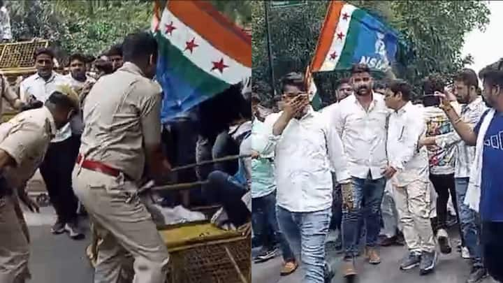 Kota NSUI Protest: कोटा में नीट परीक्षा की धांधली को लेकर NSUI ने प्रदर्शन किया और पुन: परीक्षा की मांग की. कार्यकर्ताओं ने कलेक्ट्रेट में घुसने का प्रयास किया, लेकिन पुलिस ने उन्हें खदेड़ दिया.