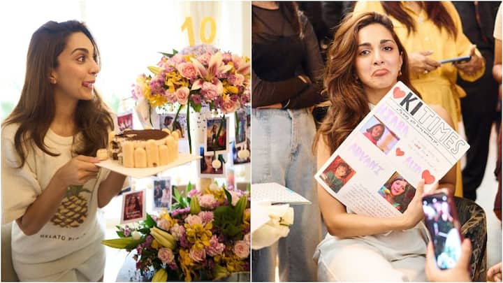Actor Kiara Advani celebrated her 10 years in Bollywood with her fans.