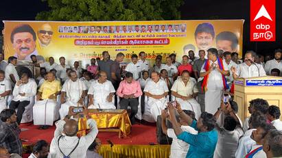 vikravandi by election 2024 dmk ponmudi speech பல கட்சிகள் வேட்பாளர்களை அறிவிக்காமல் யாரை அறிவிப்பதென்று திகைத்து நிற்கிறார்கள் - அமைச்சர் பொன்முடி