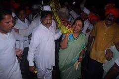 रुख्मिणी मातेच्या पालखीचं अमरावतीत भव्य स्वागत