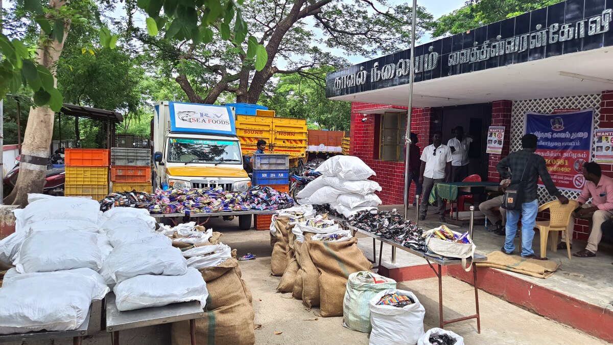 மீன் லாரிக்குள் இருந்த  1000 கிலோ போதைப் பொருட்கள் - சிக்கியது எப்படி...?