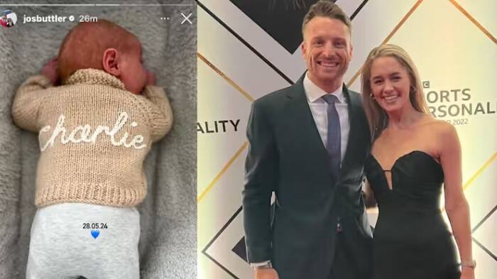 England Cricket Team Captain Jos Buttler and His Wife Blessed With Baby Boy  Jos Buttler Baby:ટી20 વર્લ્ડકપ વચ્ચે બટલર માટે સારા સમાચાર, પત્નીએ દિકરાને આપ્યો જન્મ, જાણો શું રાખ્યુ નામ