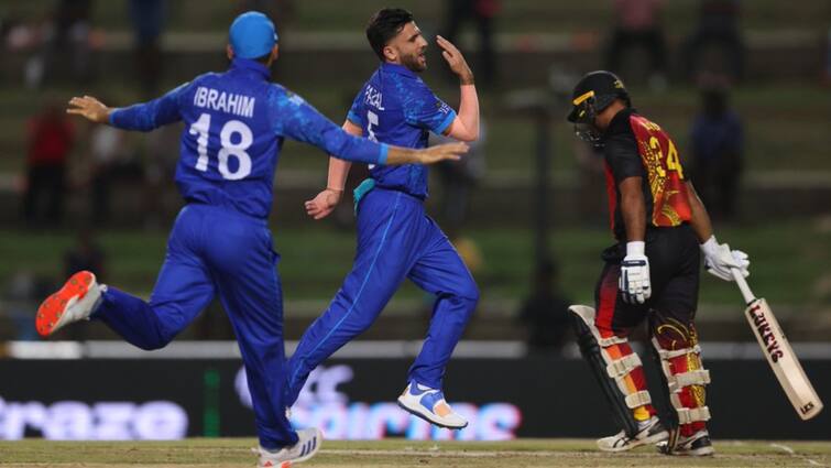 AFG vs PNG Highlights T20 World Cup 2024  Afghanistan beat Papua by 7 wickets to enter super 8 T20 World Cup 2024: అఫ్గాన్ చేతిలో పపువా రనౌట్‌, లీగ్‌ దశలోనే ఇంటికి కివీస్‌