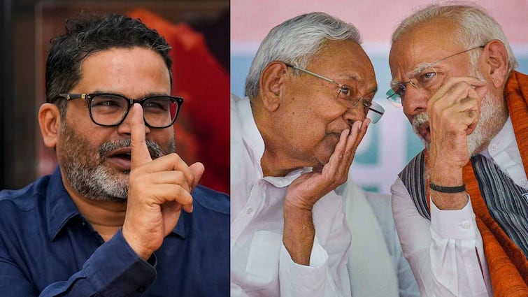 Prashant Kishor Says Nitish Kumar brought shame to Bihar when he touched feet of PM Modi Prashant Kishor Says 'Nitish Brought Shame To Bihar When He Touched Modi's Feet'