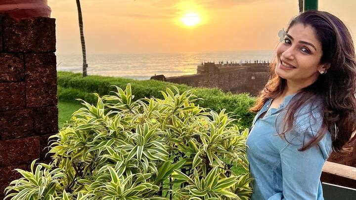 Raveena Tandon treated fans with pictures in a denim on denim look on Instagram looking her dapper best