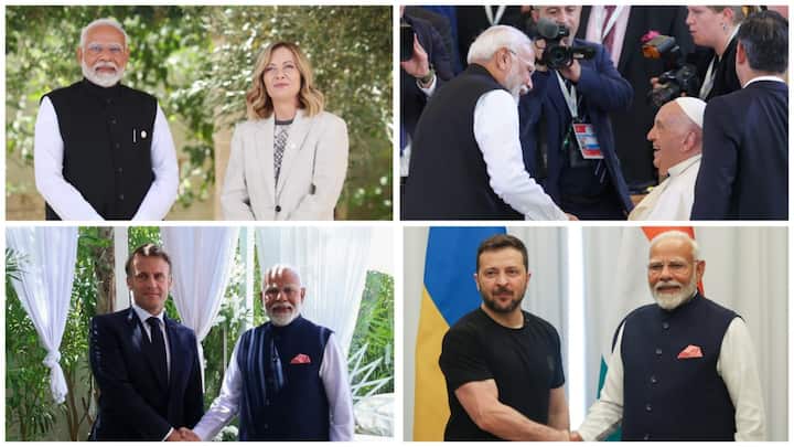 Prime Minister Narendra Modi visited Italy to attend the 'Outreach Session' of the G7 Summit in Apulia.