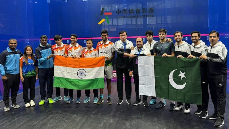 India vs Pakistan Asian Squash Championship T20 World Cup 2024 Pakistan Draw Respite After T20 World Cup 2024 Defeat With Victory Over India In Asian Squash Championship