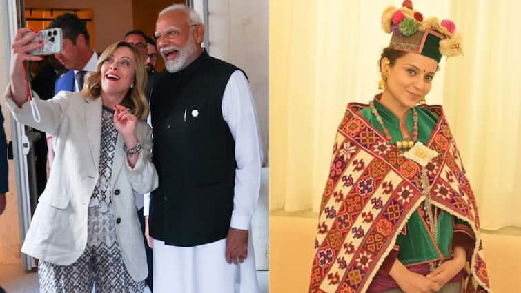 Kangana Ranaut reacts to PM Modi Italian PM Melodi video Melodi: అది మోదీజీలోని గొప్ప క్వాలిటీ, మెలోని సెల్ఫీ వీడియోపై కంగనా రనౌత్ ఇంట్రెస్టింగ్ కామెంట్