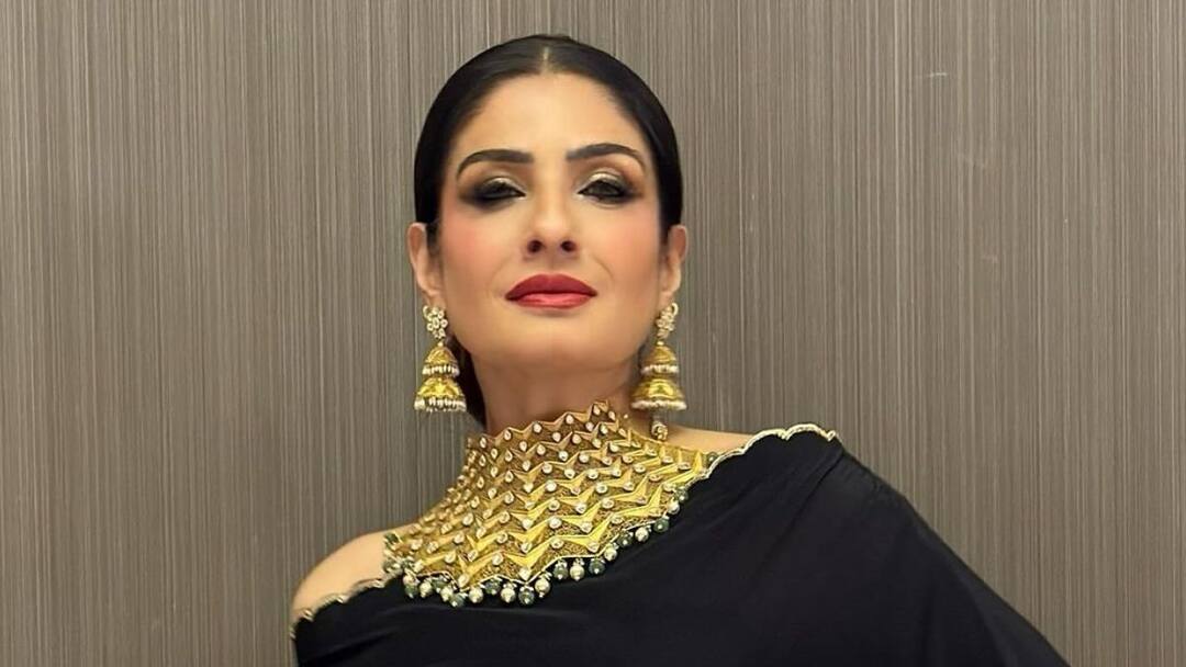 Raveena Tandon sends defamation notice to man who tweeted the video Raveena Tandon: ఆ వీడియోపై రూ.100 కోట్లు ప‌రువు న‌ష్టం దావా వేసిన ర‌వీనా టాండ‌న్ - అది ఫేక్ పోస్టా?