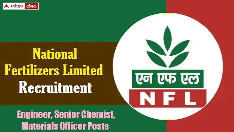 National Fertilizers Limited NFL has released notification for the recruitment of various posts apply now NFL Jobs: నేషనల్ ఫెర్టిలైజర్స్ లిమిటెడ్‌లో 97 ఇంజినీర్, సీనియర్ కెమిస్ట్ పోస్టులు - ఈ అర్హతలుండాలి