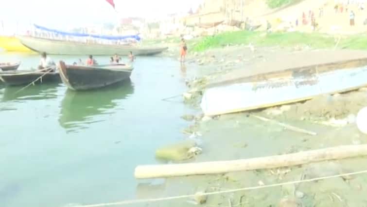 Uttar Pradesh News Ganga Water Level Hits All Time Low In Varanasi Uttar Pradesh: Ganga Water Level Hits All-Time Low In Varanasi Amid Searing Heatwave