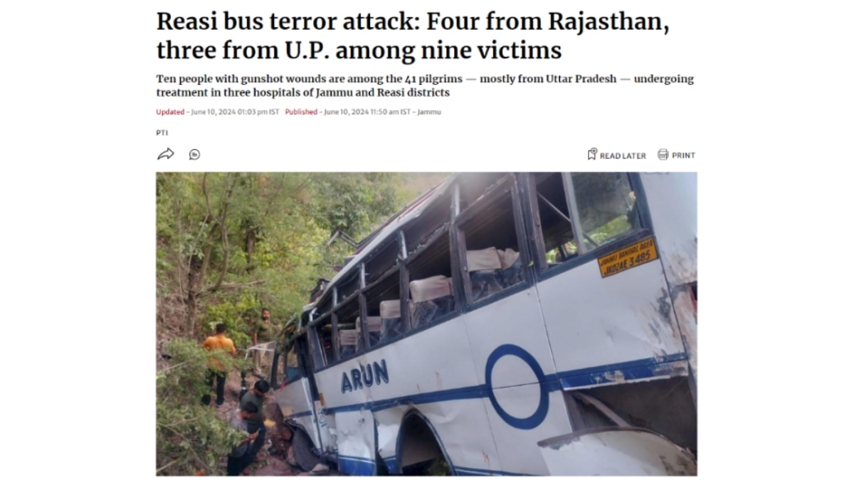 Fact Check: No Security Personnel Killed In Reasi Terror Attack; 2014 Kabul Photo Shared With False Claim