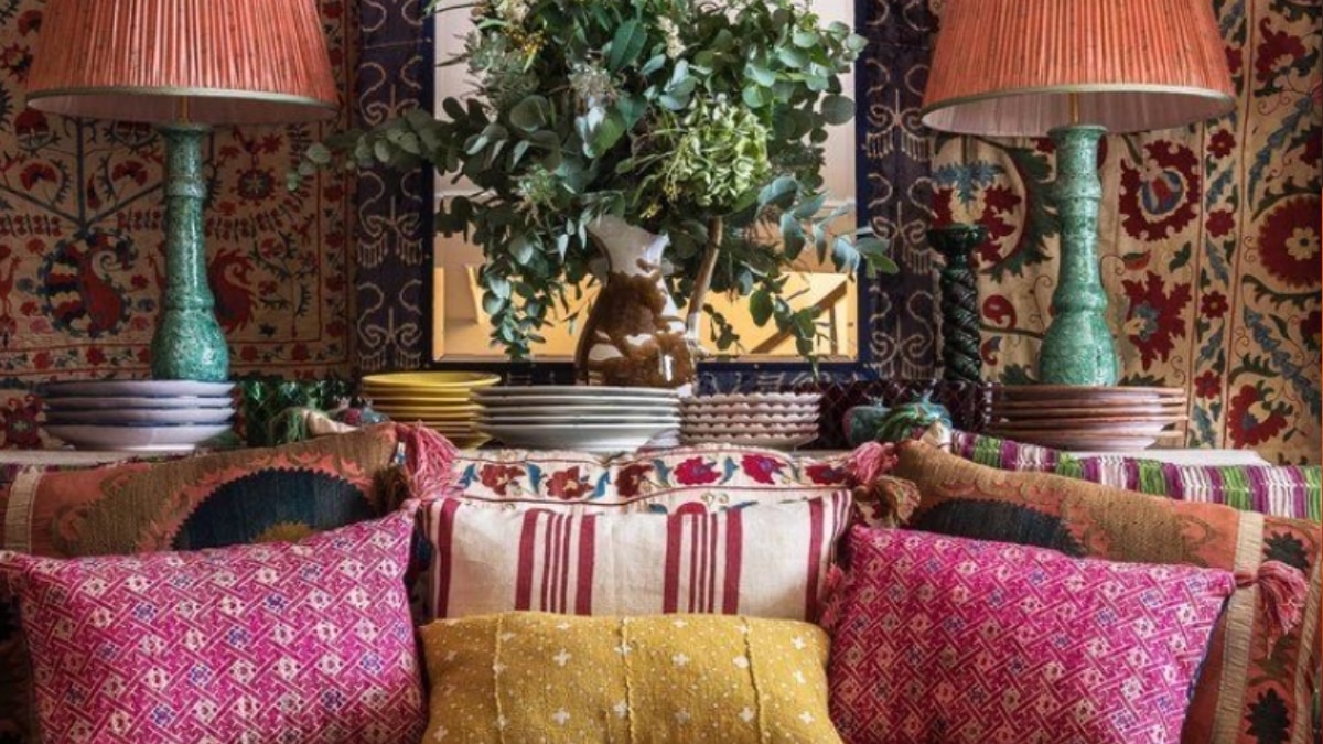 Maximalist Decor Tips- Bold Colours And Patterns For Home