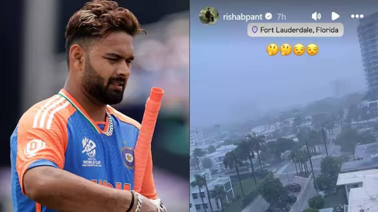 T20 World Cup 2024 India vs Canada Rishabh Pant shares latest weather updates IND vs CAN Rain: ફ્લોરિડામાં કેવી રીતે રમી શકશે ટીમ ઈન્ડિયા? ઋષભ પંતે શેર કર્યુ વરસાદનું લેટેસ્ટ અપડેટ